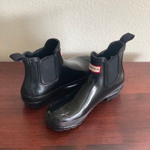 Hunter Original Gloss Chelsea Boots